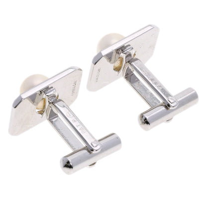 Cufflinks & Tie Tacks Pearl Pearl cuffs Silver  16g　mens