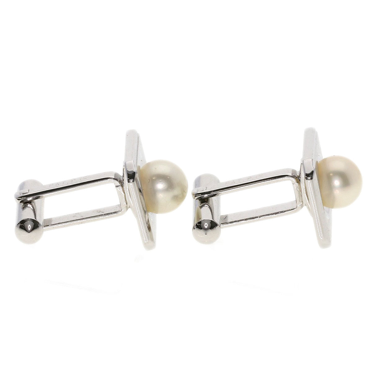 Cufflinks & Tie Tacks Pearl Pearl cuffs Silver  16g　mens