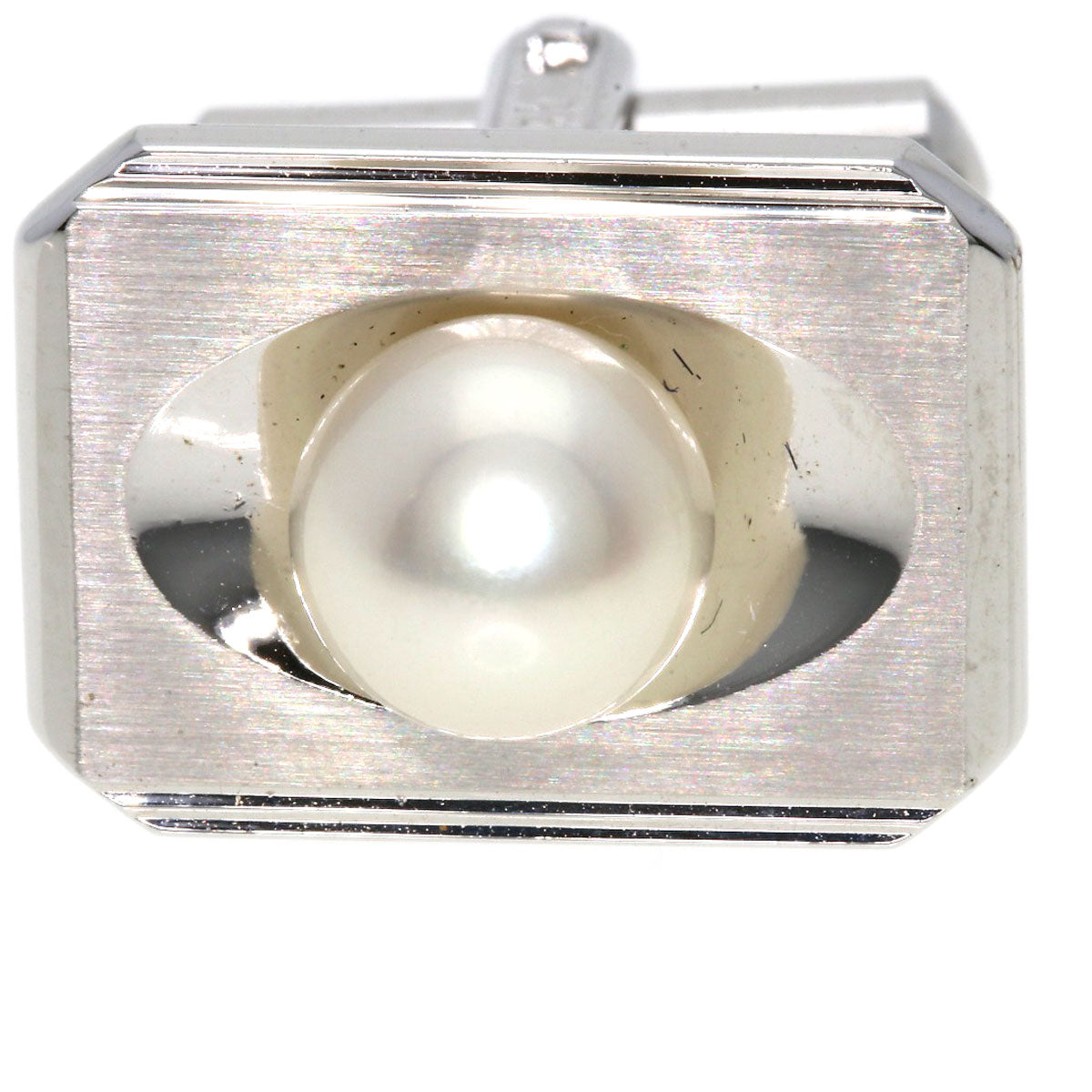Cufflinks & Tie Tacks Pearl Pearl cuffs Silver  16g　mens