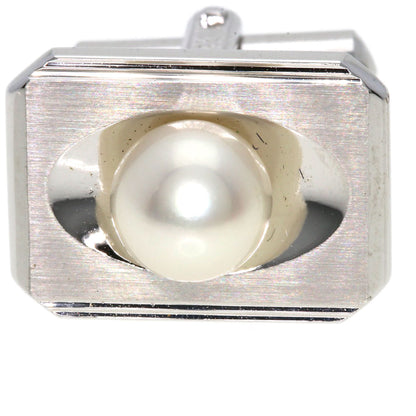 Cufflinks & Tie Tacks Pearl Pearl cuffs Silver  16g　mens