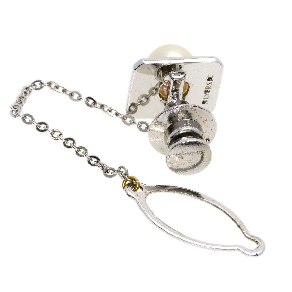 Cufflinks & Tie Tacks Pearl Pearl cuffs Silver  16g　mens