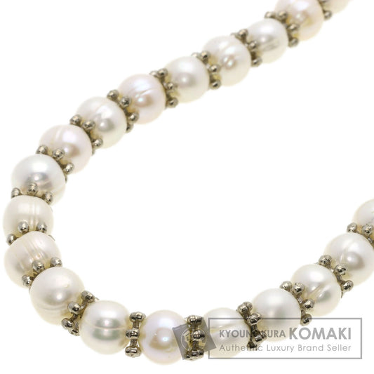 Pearl Pearl Necklace Metal 46.3g　Ladies