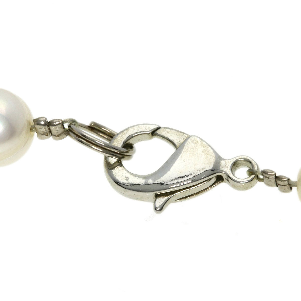Pearl Pearl Necklace Metal 46.3g　Ladies