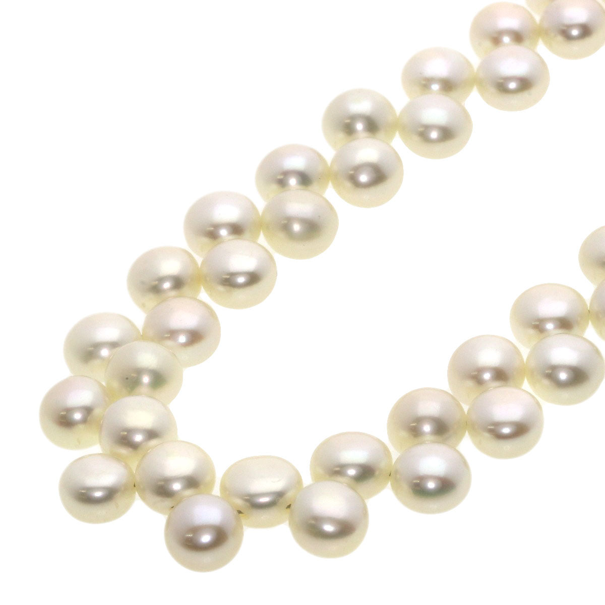 Freshwater Pearl Pearl Necklace Silver  47g　Ladies