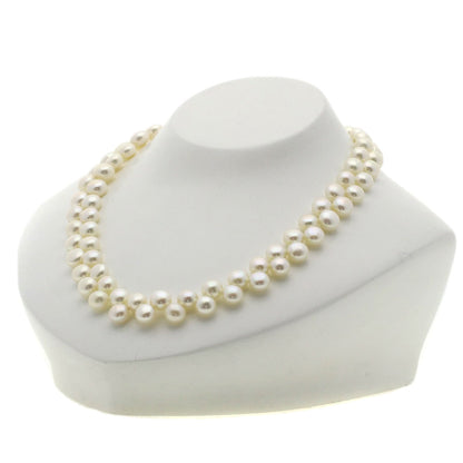 Freshwater Pearl Pearl Necklace Silver  47g　Ladies