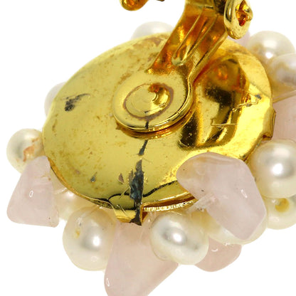 Freshwater Pearl Earring Bracelet 3-piece set Necklace Metal 53.1g　Ladies