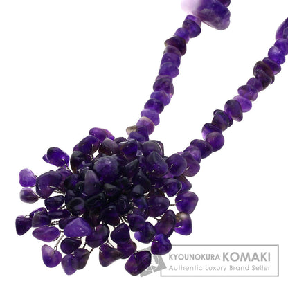 Amethyst Necklace Metal  53.3g　Ladies