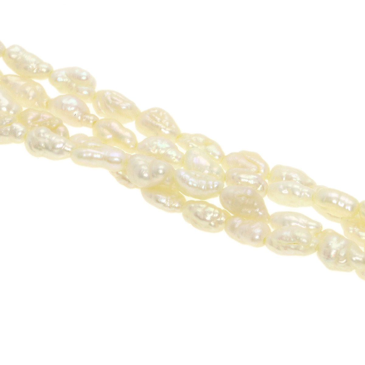 Freshwater Pearl Pearl Necklace Silver 9.6g　Ladies