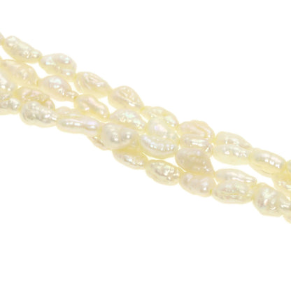 Freshwater Pearl Pearl Necklace Silver 9.6g　Ladies