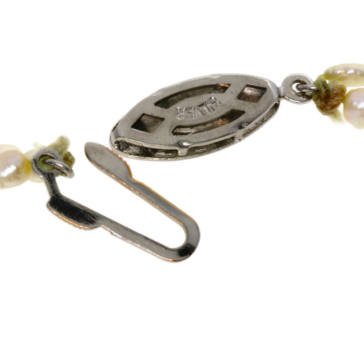 Freshwater Pearl Pearl Necklace Silver 9.6g　Ladies