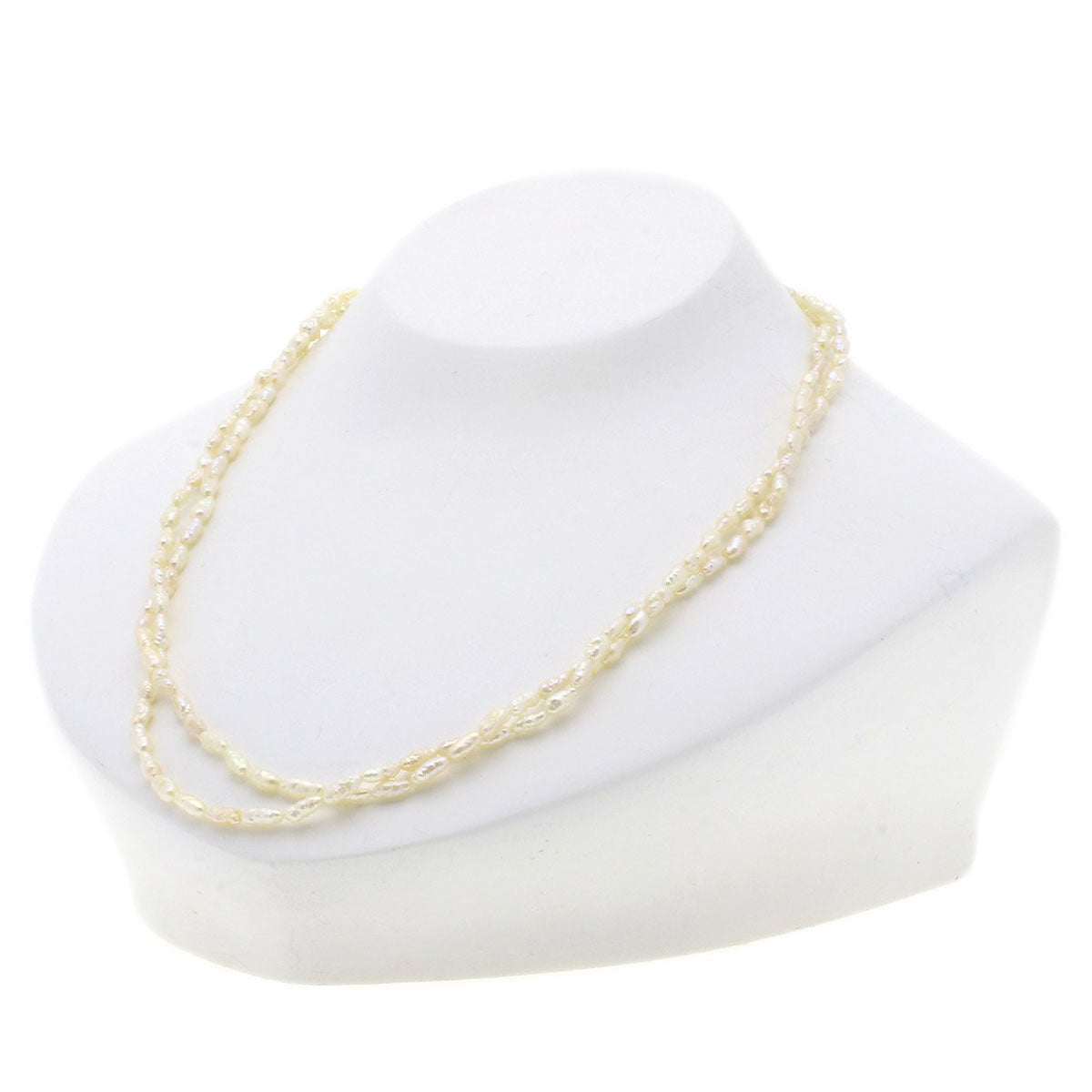 Freshwater Pearl Pearl Necklace Silver 9.6g　Ladies