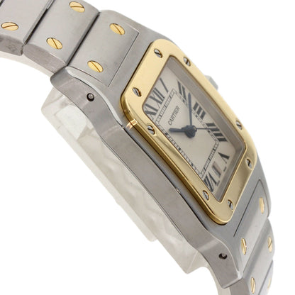 CARTIER Santosgalbe LM Watches W20011C4 Stainless Steel/SSxK18YG mens