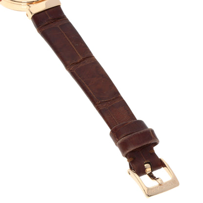 BVLGARI Lvcea Diamond Watches LUP23G K18 Pink Gold/Leather Ladies