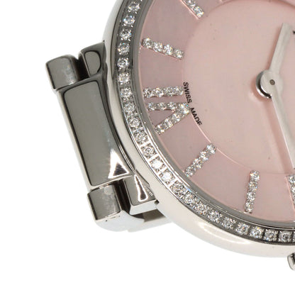 TIFFANY&Co. Atlas 2 Hand Diamond Watches Stainless Steel/Stainless Steel Ladies