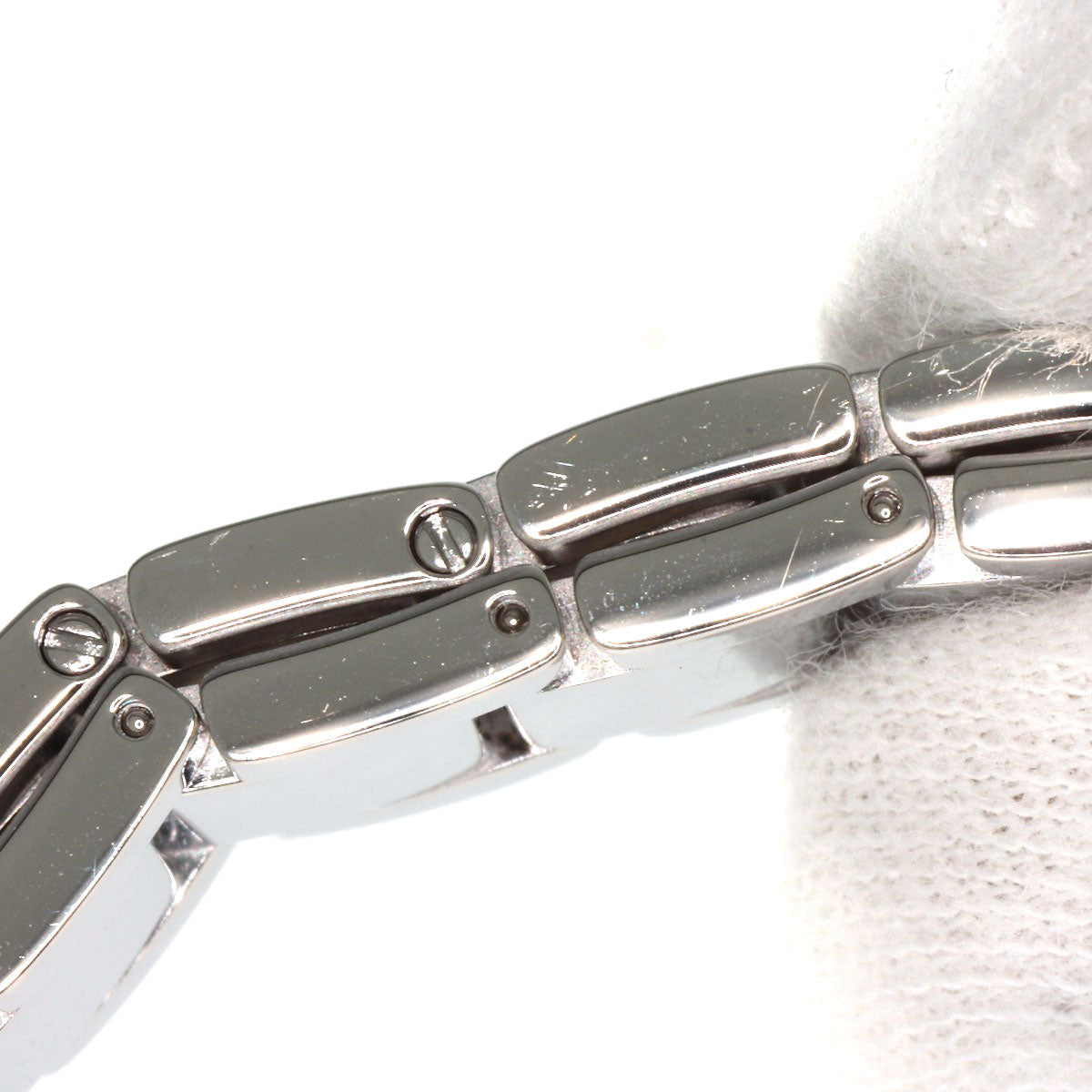 TIFFANY&Co. Atlas 2 Hand Diamond Watches Stainless Steel/Stainless Steel Ladies