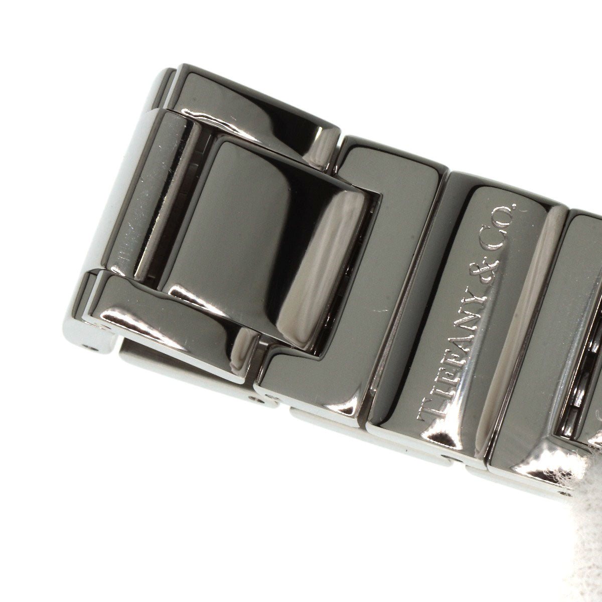 TIFFANY&Co. Atlas 2 Hand Diamond Watches Stainless Steel/Stainless Steel Ladies