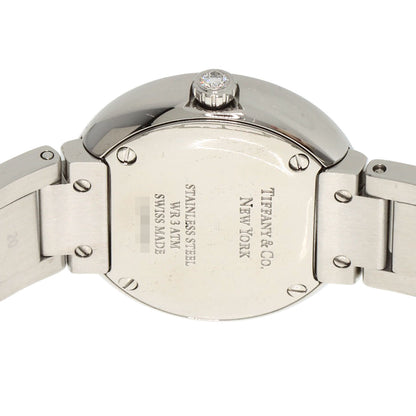 TIFFANY&Co. Atlas 2 Hand Diamond Watches Stainless Steel/Stainless Steel Ladies