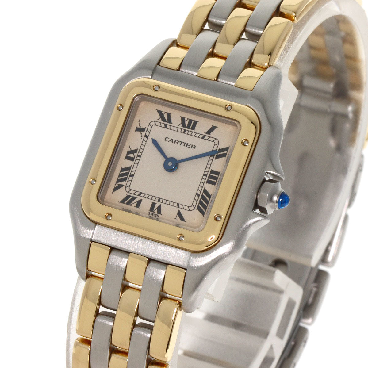 CARTIER PANTHERE SM 3ROW Watches W25029B6 Stainless Steel/SSxK18YG Ladies