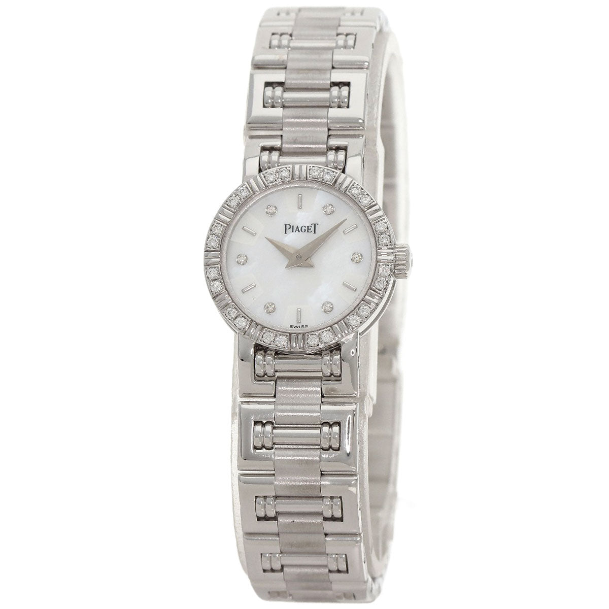 PIAGET Dancer 6P Bezel Diamond Watches 5964AK81 K18 White Gold/K18 White Gold Ladies