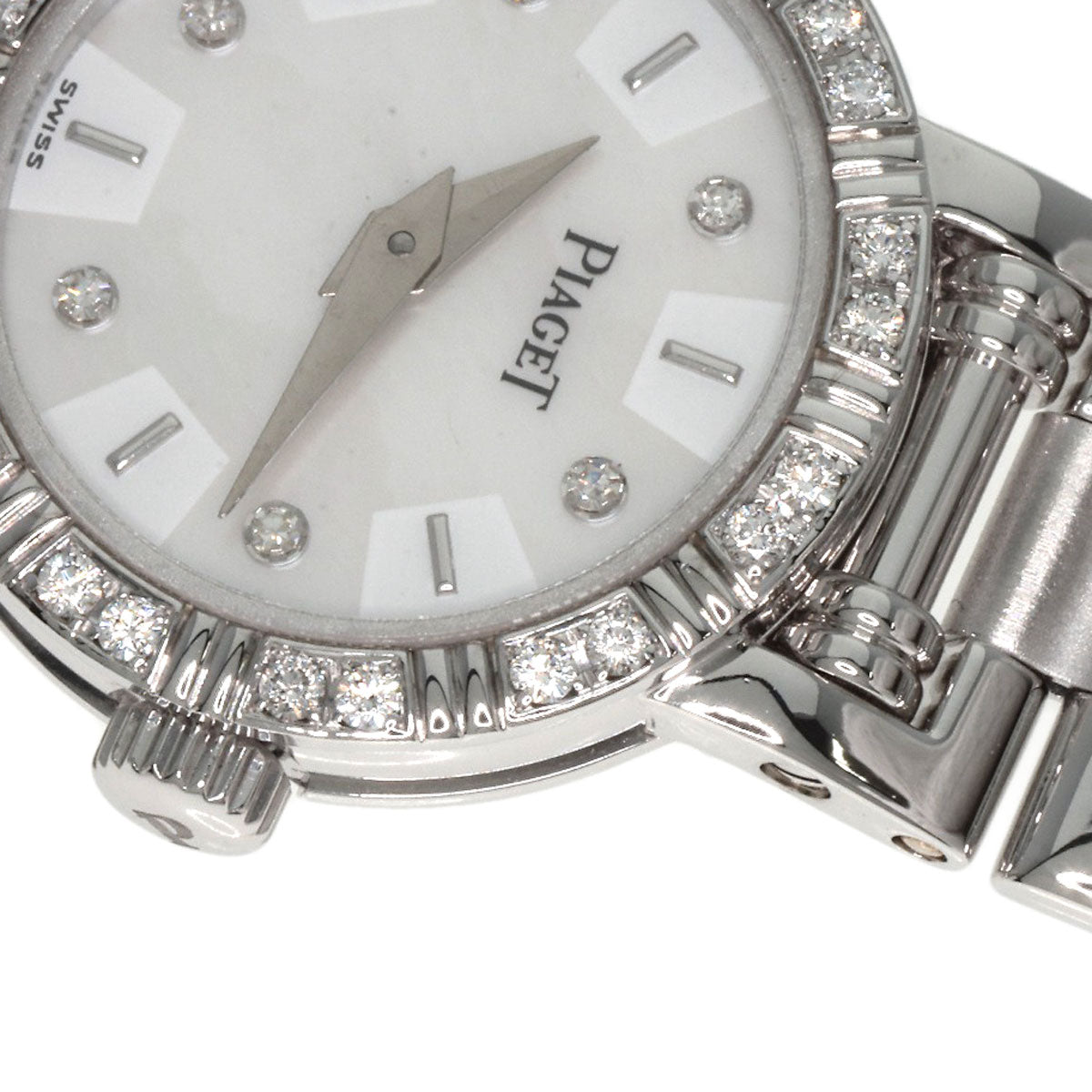 PIAGET Dancer 6P Bezel Diamond Watches 5964AK81 K18 White Gold/K18 White Gold Ladies