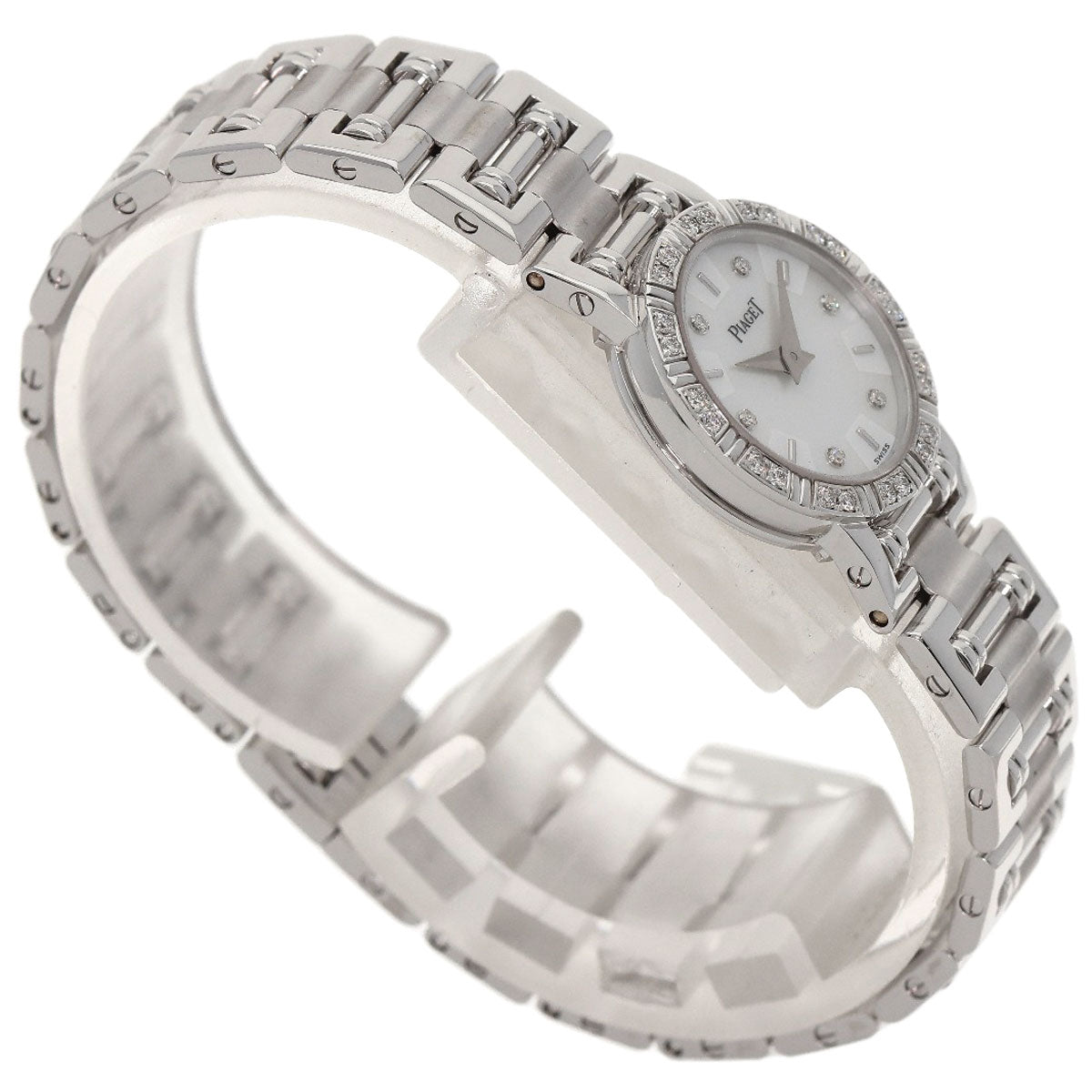 PIAGET Dancer 6P Bezel Diamond Watches 5964AK81 K18 White Gold/K18 White Gold Ladies