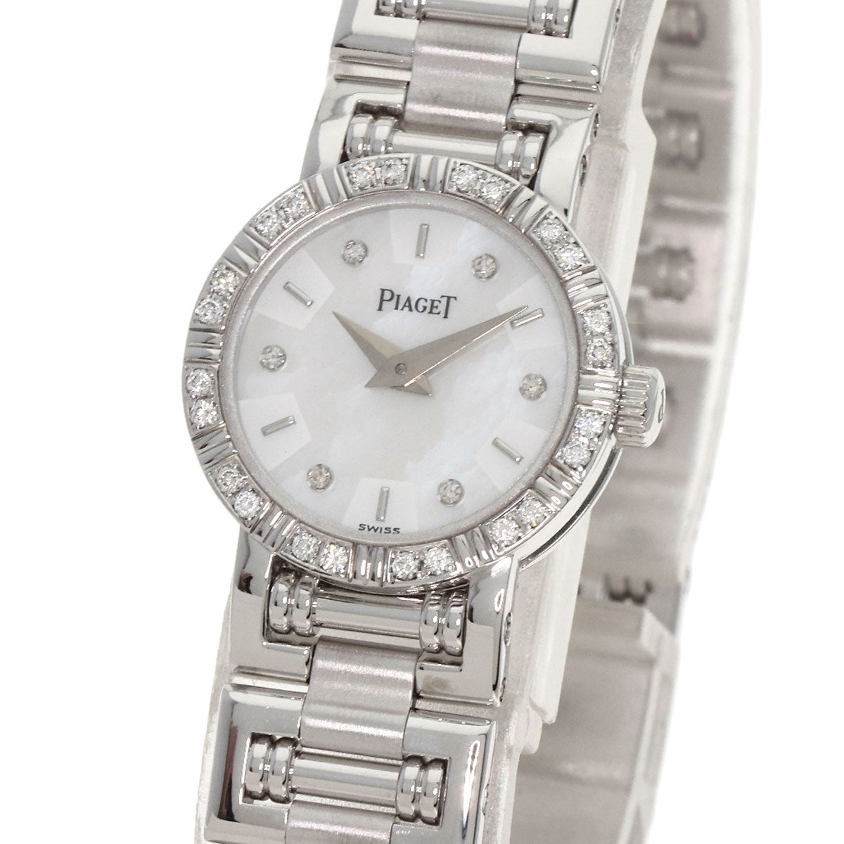 PIAGET Dancer 6P Bezel Diamond Watches 5964AK81 K18 White Gold/K18 White Gold Ladies