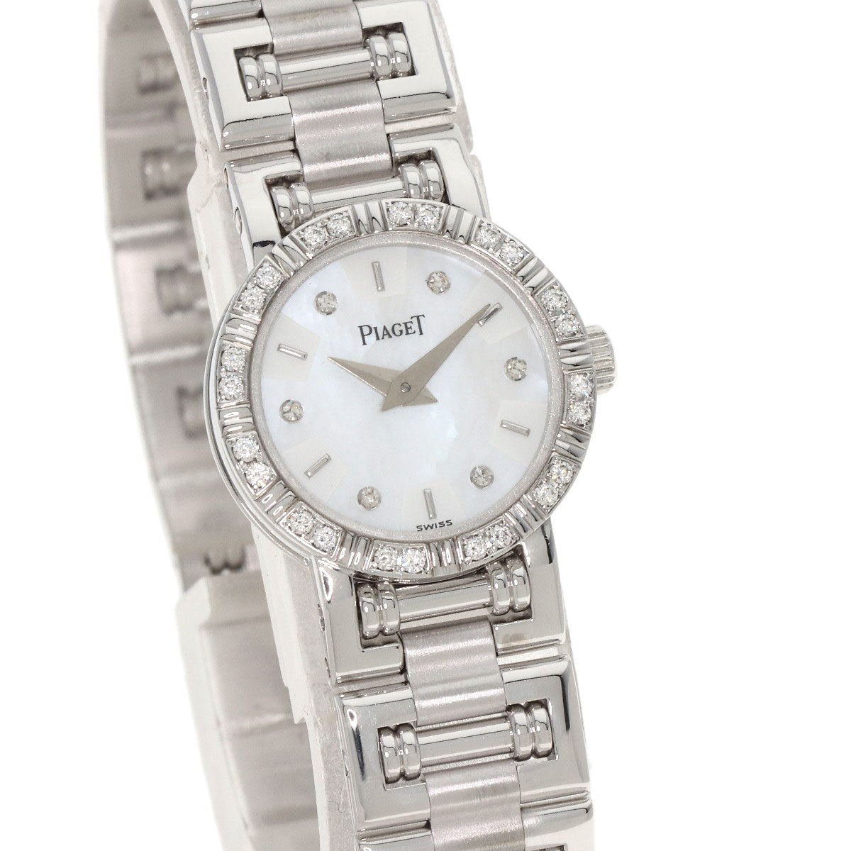 PIAGET Dancer 6P Bezel Diamond Watches 5964AK81 K18 White Gold/K18 White Gold Ladies