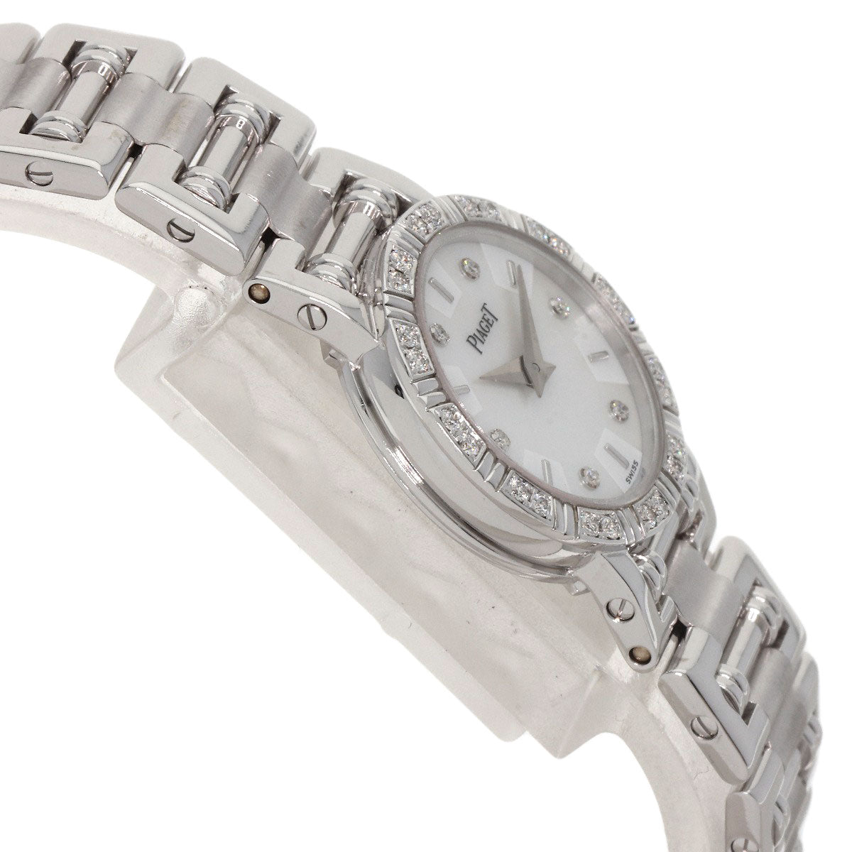 PIAGET Dancer 6P Bezel Diamond Watches 5964AK81 K18 White Gold/K18 White Gold Ladies