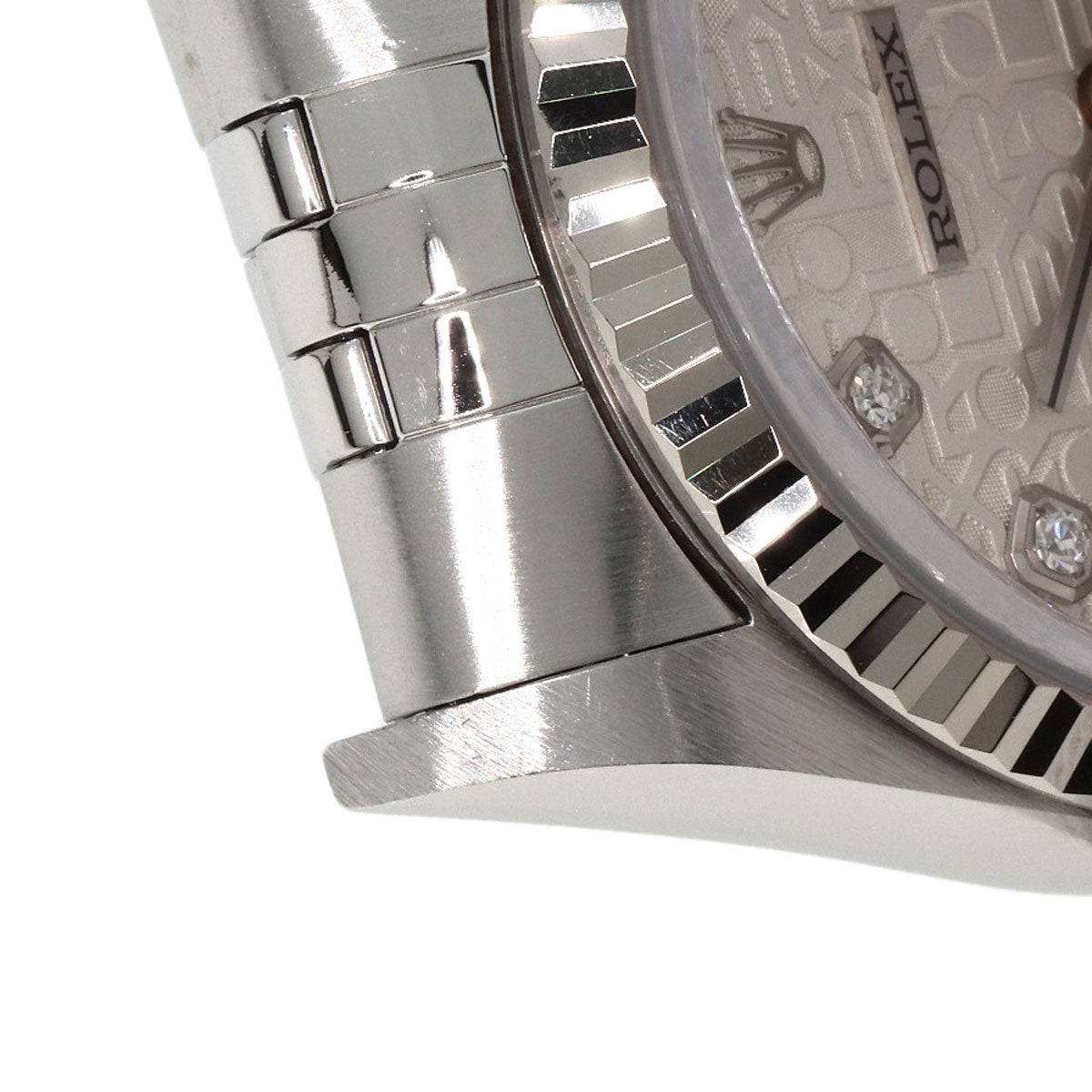 ROLEX DATEJUST 10P Diamond Watches 16234G Stainless Steel/Stainless Steel mens