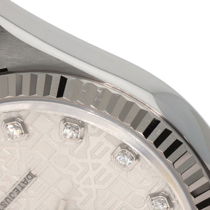 ROLEX DATEJUST 10P Diamond Watches 16234G Stainless Steel/Stainless Steel mens