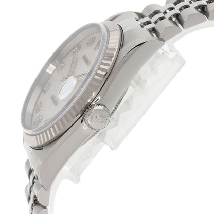 ROLEX DATEJUST 10P Diamond Watches 16234G Stainless Steel/Stainless Steel mens