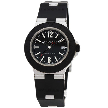 BVLGARI Aluminum date Watches BB40AT aluminum/Rubber mens