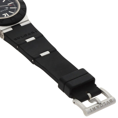 BVLGARI Aluminum date Watches BB40AT aluminum/Rubber mens
