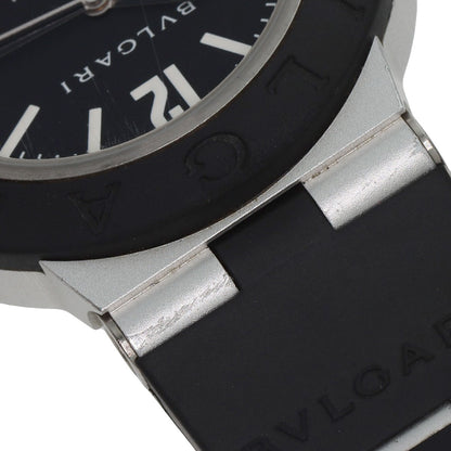 BVLGARI Aluminum date Watches BB40AT aluminum/Rubber mens