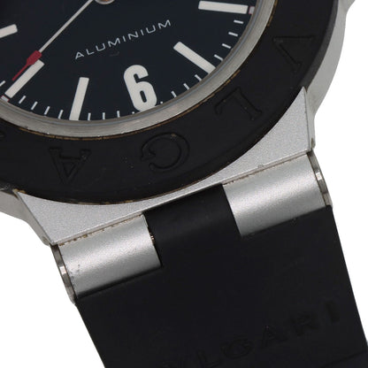BVLGARI Aluminum date Watches BB40AT aluminum/Rubber mens