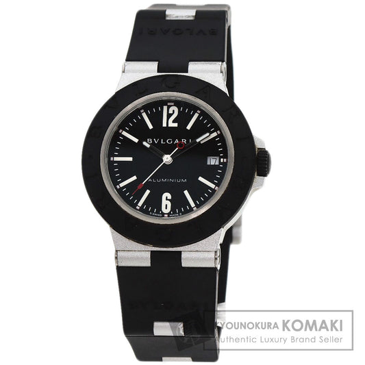 BVLGARI Aluminum date Watches BB40AT aluminum/Rubber mens