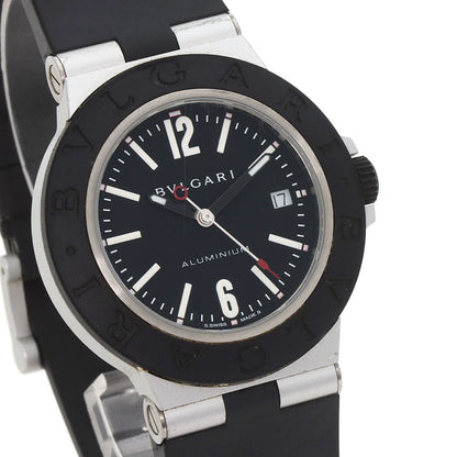 BVLGARI Aluminum date Watches BB40AT aluminum/Rubber mens