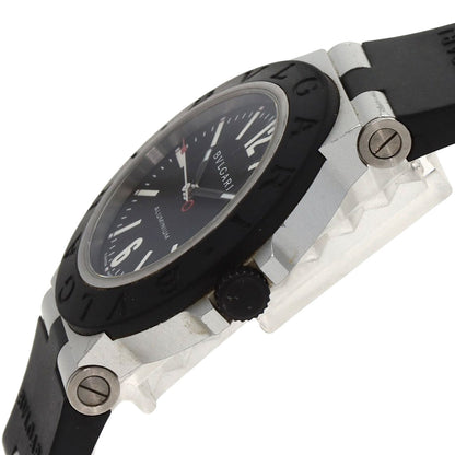 BVLGARI Aluminum date Watches BB40AT aluminum/Rubber mens