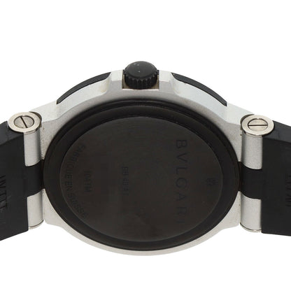 BVLGARI Aluminum date Watches BB40AT aluminum/Rubber mens