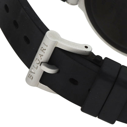 BVLGARI Aluminum date Watches BB40AT aluminum/Rubber mens