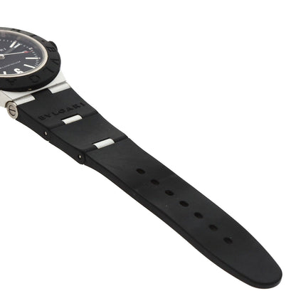 BVLGARI Aluminum date Watches BB40AT aluminum/Rubber mens