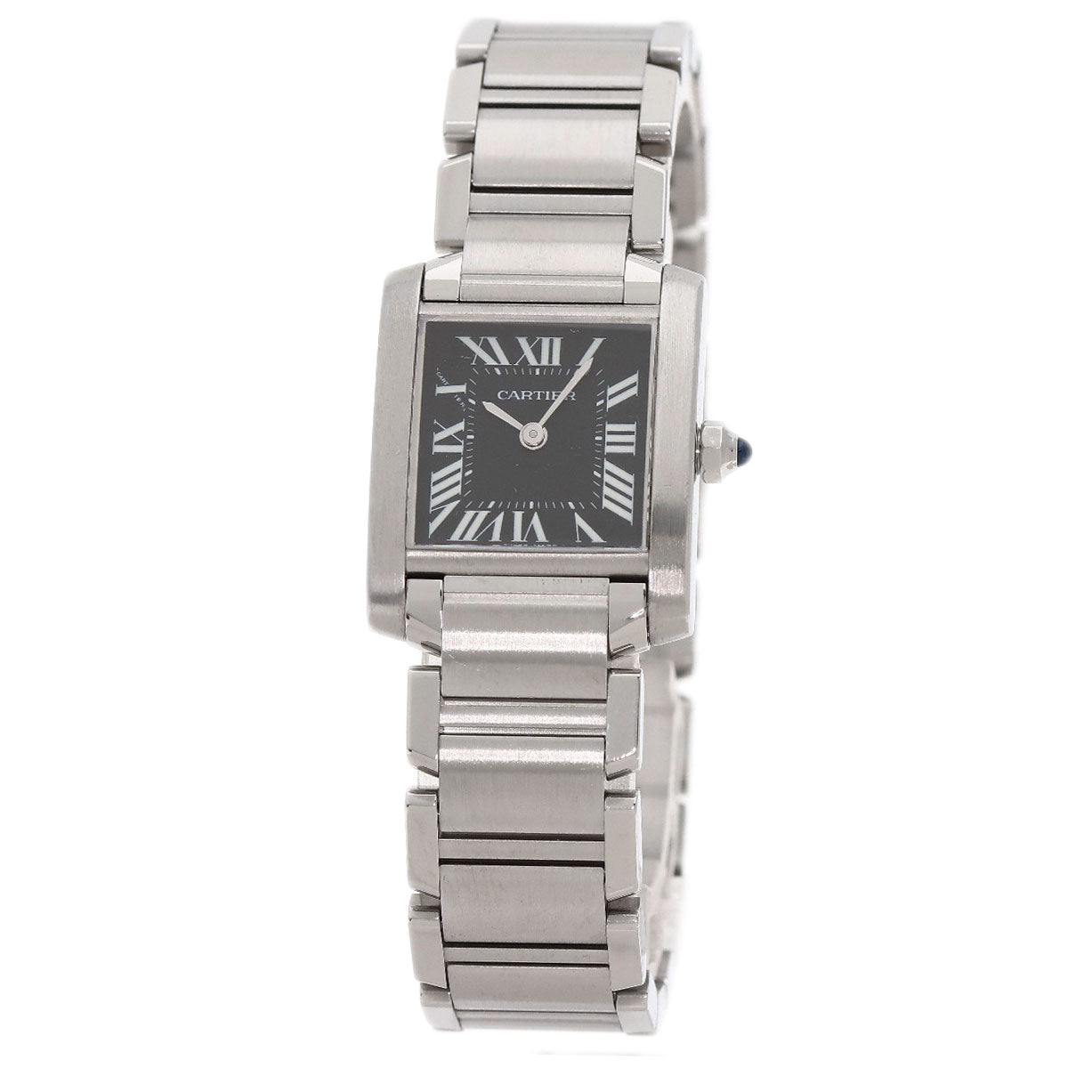 CARTIER Tank Francaise SM Asia Limited Watches W51026Q3 Stainless Steel/Stainless Steel Ladies