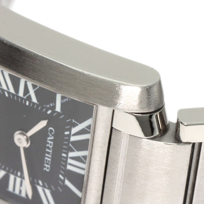 CARTIER Tank Francaise SM Asia Limited Watches W51026Q3 Stainless Steel/Stainless Steel Ladies