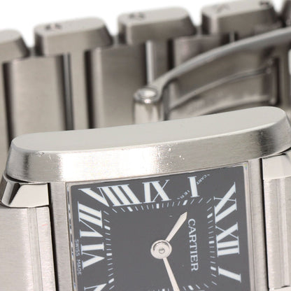 CARTIER Tank Francaise SM Asia Limited Watches W51026Q3 Stainless Steel/Stainless Steel Ladies