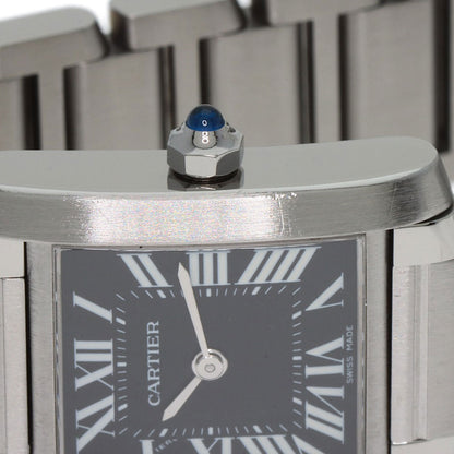 CARTIER Tank Francaise SM Asia Limited Watches W51026Q3 Stainless Steel/Stainless Steel Ladies