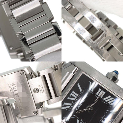 CARTIER Tank Francaise SM Asia Limited Watches W51026Q3 Stainless Steel/Stainless Steel Ladies