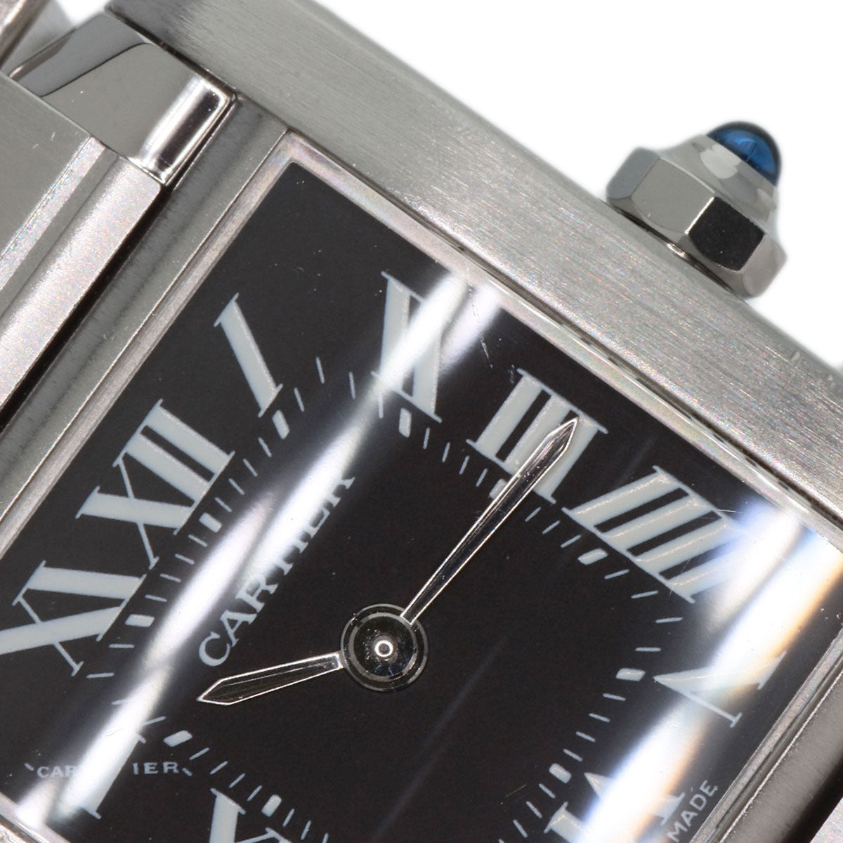 CARTIER Tank Francaise SM Asia Limited Watches W51026Q3 Stainless Steel/Stainless Steel Ladies