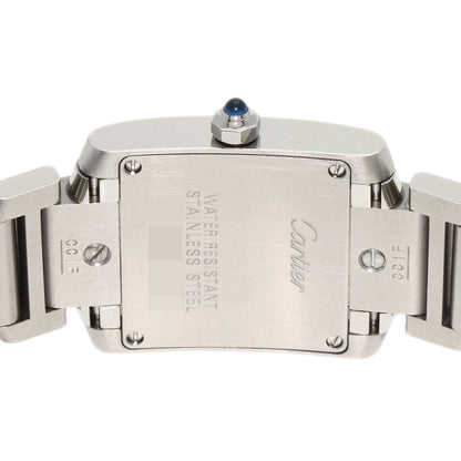 CARTIER Tank Francaise SM Asia Limited Watches W51026Q3 Stainless Steel/Stainless Steel Ladies