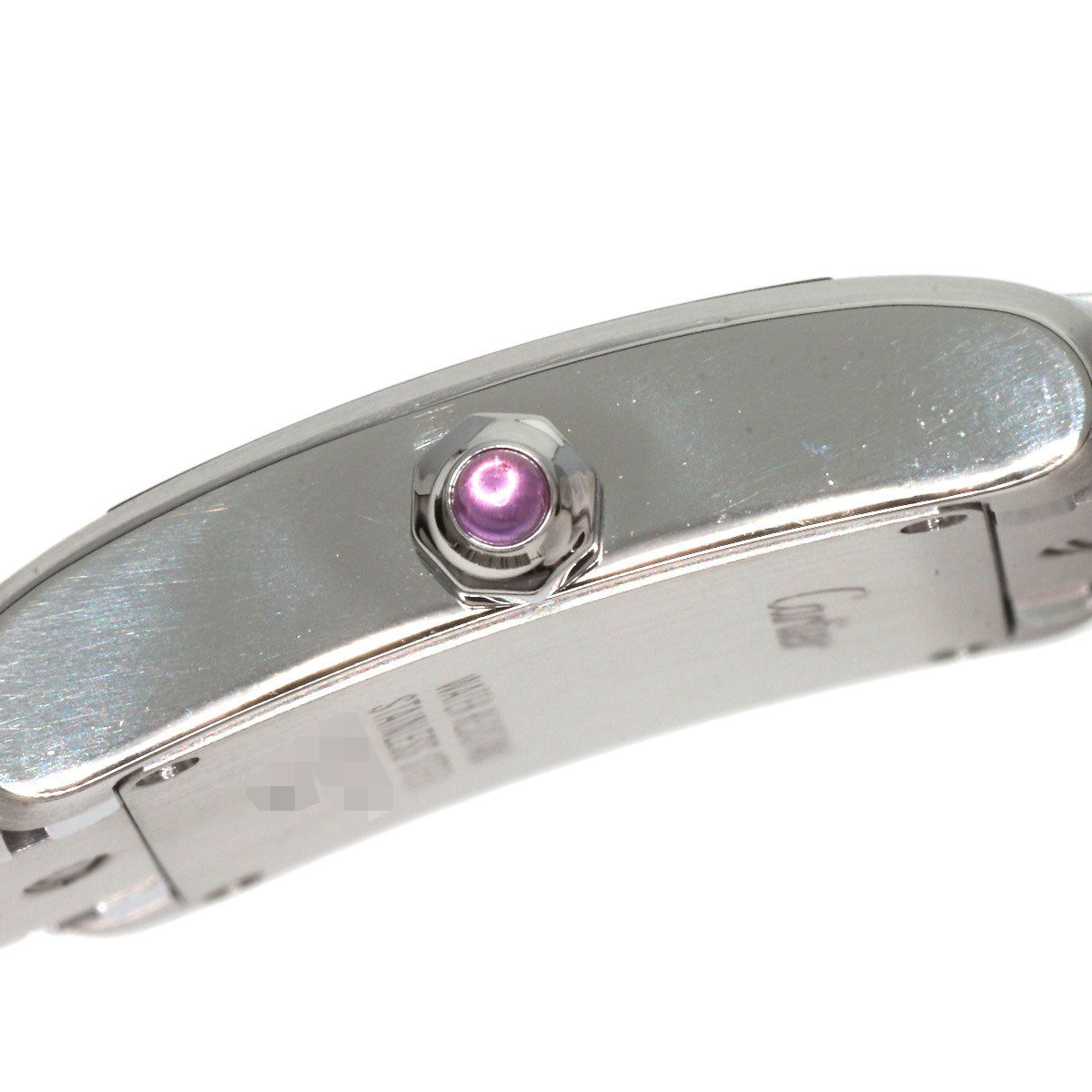 CARTIER Tank francaise SM Watches W51028Q3 Stainless Steel/Stainless Steel Ladies