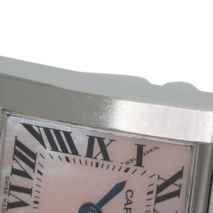 CARTIER Tank francaise SM Watches W51028Q3 Stainless Steel/Stainless Steel Ladies
